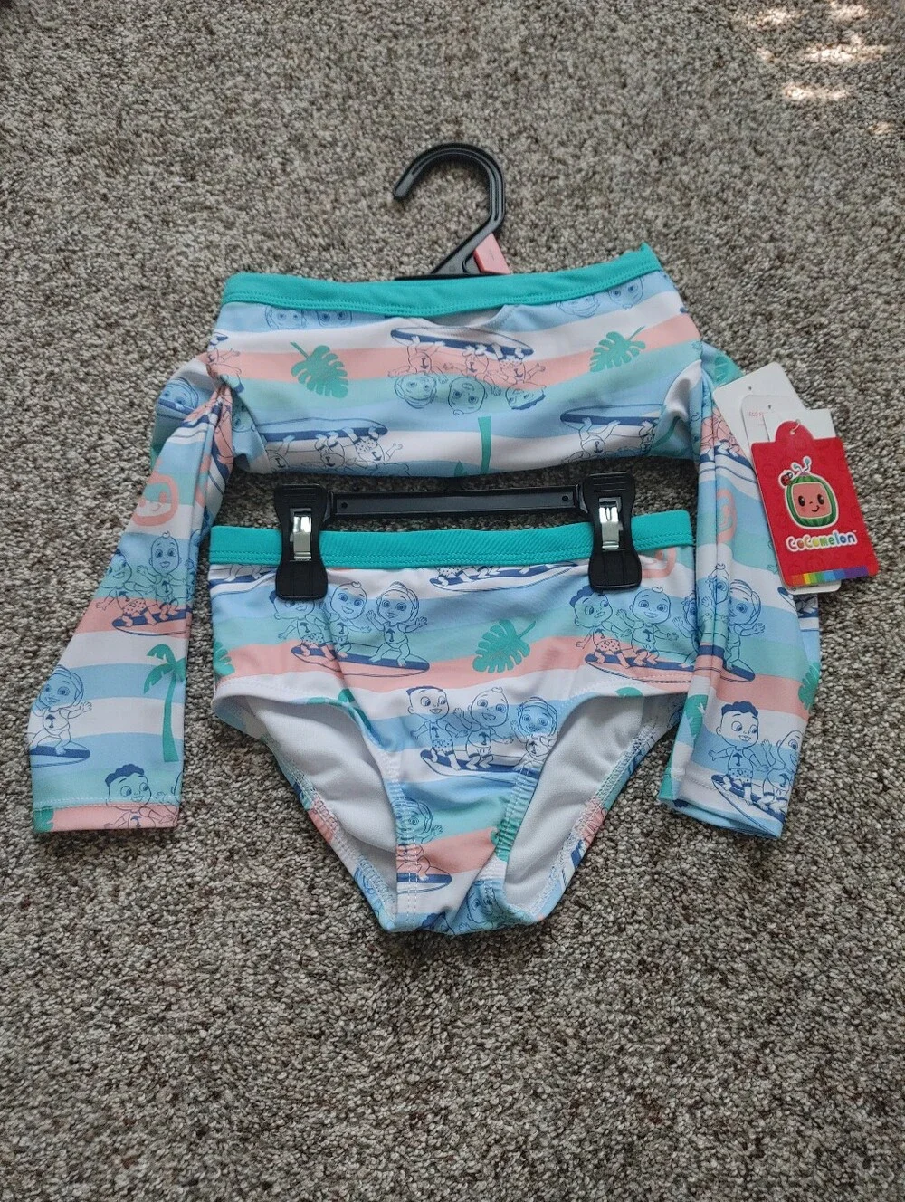 Nwt 2T Cocomelon Swimsuit